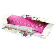 LEITZ iLAM Home Office laminator A4, topel, WOW roza