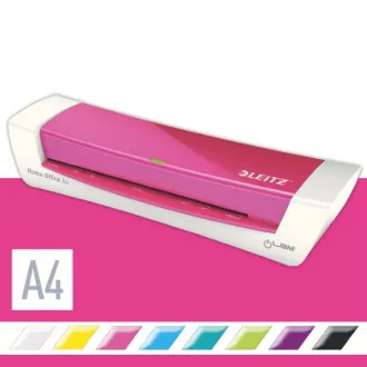 LEITZ iLAM Home Office laminator A4, topel, WOW roza