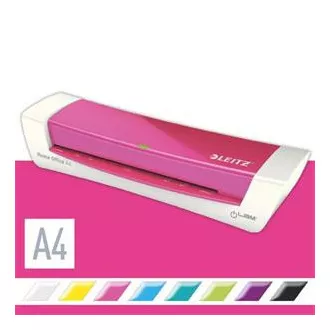 LEITZ iLAM Home Office laminator A4, topel, WOW roza