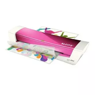 LEITZ iLAM Home Office laminator A4, topel, WOW roza