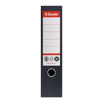 Esselte arhivska mapica št. 1 Co2 nevtralna, 75 mm, črna Esselte arhivska mapica št. 1 Co2 nevtralna, 75 mm, črna
