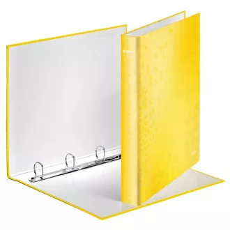 LEITZ Vezivo WOW, A4 , 4DR/25mm, rumeno