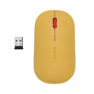 LEITZ Brezžična računalniška miška COSY, toplo rumena