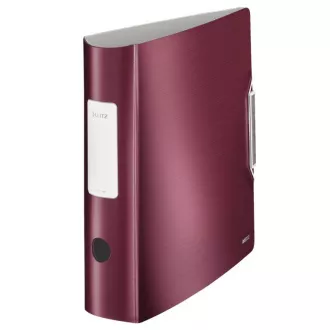 LEITZ Mobilni vezalnik 180° Active STYLE, 75 mm, granatno rdeča