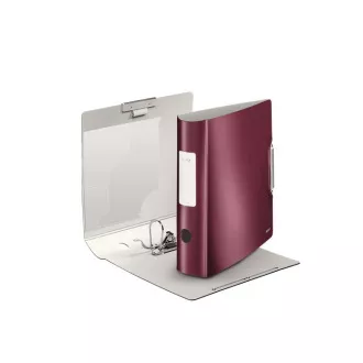 LEITZ Mobilni vezalnik 180° Active STYLE, 75 mm, granatno rdeča