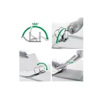 LEITZ Mobilni spenjač 180° Active UrbanChic, 65 mm, temno siva