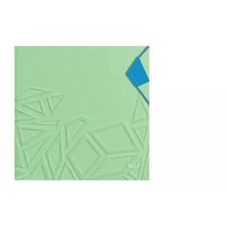 LEITZ UrbanChic PP mapa s tremi zavihki, A4, zelena LEITZ UrbanChic PP mapa s tremi zavihki, A4, zelena