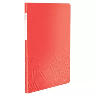 LEITZ Katalog knjiga UrbanChic, PP, A4, 20 žepov, rdeča LEITZ Katalog knjiga UrbanChic, PP, A4, 20 žepov, rdeča