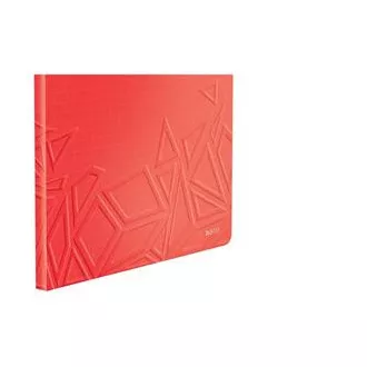 LEITZ Katalog knjiga UrbanChic, PP, A4, 20 žepov, rdeča LEITZ Katalog knjiga UrbanChic, PP, A4, 20 žepov, rdeča