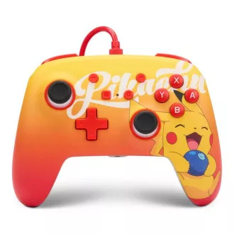 Izboljšani žični krmilnik PowerA za Nintendo Switch - Oran Berry Pikachu Izboljšani žični krmilnik PowerA za Nintendo Switch - Oran Berry Pikachu