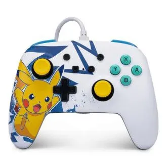 PowerA izboljšani žični krmilnik za Nintendo Switch – Pikachu High Voltage PowerA izboljšani žični krmilnik za Nintendo Switch – Pikachu High Voltage