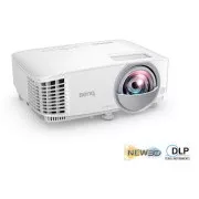 Projektor BenQ DLP MW826STH/1280x800 WXGA/3500 ANSI/0,49:1/20000:1/2xHDMI/3D/1x10W zvočniki/kratka razdalja