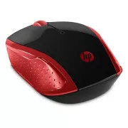 HP miška 200 brezžična rdeča