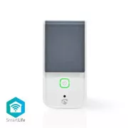 Nedis WIFIPO120EWT - Pametna vtičnica SmartLife | Wi-Fi | IP44 | Merilnik moči | 3680 W | Francija / tip E (CEE 7/6) | -30 - 40 °C |