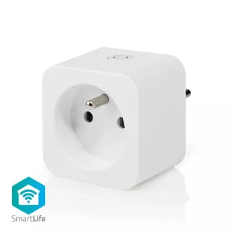 Nedis WIFIP121EWT - Pametna vtičnica WiFi |Tip E (CEE 7/6)| -10 - 45 °C | Android™ / IOS | Bela Nedis WIFIP121EWT - Pametna vtičnica WiFi |Tip E (CEE 7/6)| -10 - 45 °C | Android™ / IOS | Bela