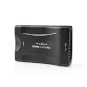 Nedis VCON3461BK - pretvornik HDMI™ | vhod HDMI™ | vtičnica SCART | enosmerni | 1080p | 1,2 Gb/s | ABS | črna