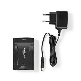 Nedis VCON3461BK - pretvornik HDMI™ | vhod HDMI™ | vtičnica SCART | enosmerni | 1080p | 1,2 Gb/s | ABS | črna
