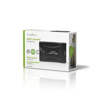 Nedis VCON3461BK - pretvornik HDMI™ | vhod HDMI™ | vtičnica SCART | enosmerni | 1080p | 1,2 Gb/s | ABS | črna
