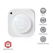 Nedis ZBSM20WT - SmartLife senzor gibanja| Zigbee 3.0 | Baterija in napajanje USB | Doseg detektorja: 7 m | Bela