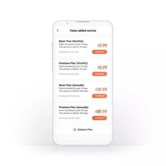 Nedis WIFICDP40CWT - Pametni domači videotelefon Wi-Fi | Cloud/ microSD/ Onvif | IP65 | Senzor gibanja | Bela