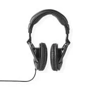 Nedis CHSTU210BK - slušalke za PC| za ušesa | stereo | USB Type-C™ / USB-A | zložljiv mikrofon | črna