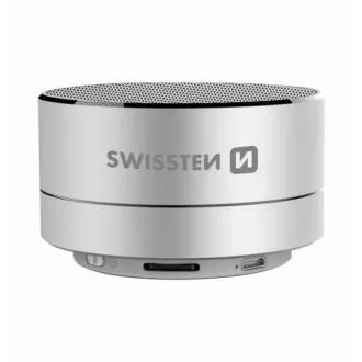 SWISSTEN BLUETOOTH ZVOČNIK i-METAL SILVER SWISSTEN BLUETOOTH ZVOČNIK i-METAL SILVER
