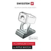 SWISSTEN ALUMINIJEV STOJALO ZA iWATCH, SREBRNO