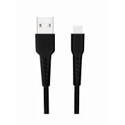 SWISSTEN PODATKOVNI KABEL USB/USB-C 1,0 M ČRN