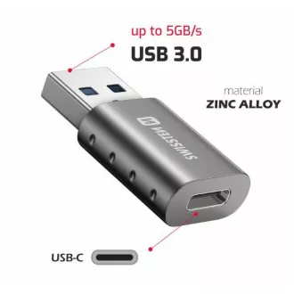 ADAPTER USB-A(M)/USB-C(F)