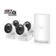 iGET HOMEGUARD HGDVK83304 - Sistem kamer CCTV 3K DVR 8CH   4x kamera z LED in zvokom