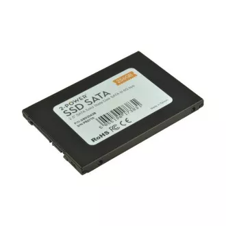 2-Power SSD 256 GB 2,5" SATA III 6 Gb/s (branje 500 MB/s, zapisovanje 500 MB/s) 3 LETNA GARANCIJA