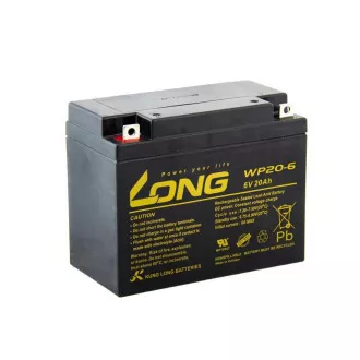 Avacom Long 6V 20Ah svinčeva baterija F3 (WP20-6)