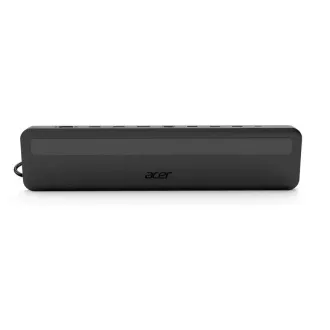 Acer 13in1 Type C Minidock: 3x USB3.0 (prenos podatkov 5 Gb/s), 1x USB-C (prenos podatkov 5 Gb/s), 1x USB-C Power Delivery (do 100 W)