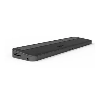 Acer 13in1 Type C Minidock: 3x USB3.0 (prenos podatkov 5 Gb/s), 1x USB-C (prenos podatkov 5 Gb/s), 1x USB-C Power Delivery (do 100 W)