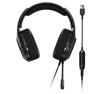 Acer Predator Galea 365 - Gaming slušalke za ušesa s 3,5-milimetrskim priključkom ali priključkom USB na nadzorni plošči; prostorski zvok 7.1
