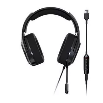 Acer Predator Galea 365 - Gaming slušalke za ušesa s 3,5-milimetrskim priključkom ali priključkom USB na nadzorni plošči; prostorski zvok 7.1