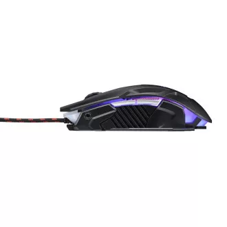 Acer NITRO GAMING MOUSE II - optična igralna miška, max. 7200dpi (6 stopenj - 800-7200), 7 vrst osvetlitve, 6 gumbov