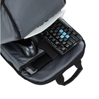 Predator Urban Backpack 18" (PBG510); črn nahrbtnik z modrimi elementi, vodoodporen in odporen proti obrabi, za 18", 27 l, 0,6 kg
