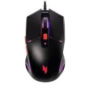Miška ACER NITRO NMW100, črna, do 7200 DPI, žična, 6 gumbov, maloprodajna embalaža