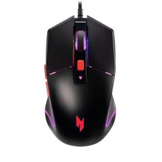 Miška ACER NITRO NMW100, črna, do 7200 DPI, žična, 6 gumbov, maloprodajna embalaža Miška ACER NITRO NMW100, črna, do 7200 DPI, žična, 6 gumbov, maloprodajna embalaža