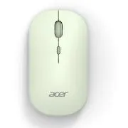 Brezžična miška Acer AMR130 Green – dvojni način delovanja 2,4 GHz   BT 5.2, 4 tipke, 800/1200/1600 dpi, 5 milijonov klikov, 1x AA, WIN/MAC, svetlo zelena