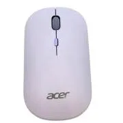 Brezžična miška ACER z dvojnim načinom delovanja (2,4 GHz in Bluetooth 5.2), 4 tipke, AMR130, svetlo vijolična