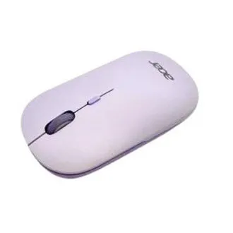 Brezžična miška ACER z dvojnim načinom delovanja (2,4 GHz in Bluetooth 5.2), 4 tipke, AMR130, svetlo vijolična Brezžična miška ACER z dvojnim načinom delovanja (2,4 GHz in Bluetooth 5.2), 4 tipke, AMR130, svetlo vijolična