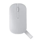 Asus MD100 brezžična miška - 2,4Ghz dongl/bluetooth/ 1600dpi/bela/siva