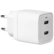 AVACOM HomePRO 2 omrežni polnilnik z Power Delivery 40W z dvema izhodoma USB-C