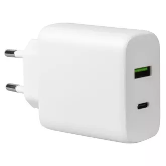 AVACOM HomePRO  Omrežni polnilnik s funkcijo Power Delivery 65 W z izhodoma USB-C in USB-A