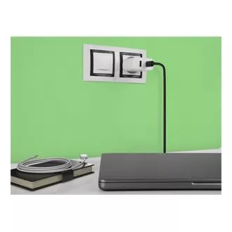 AVACOM HomePRO  Omrežni polnilnik s funkcijo Power Delivery 65 W z izhodoma USB-C in USB-A