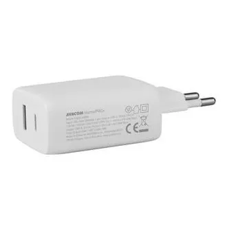 AVACOM HomePRO  Omrežni polnilnik s funkcijo Power Delivery 65 W z izhodoma USB-C in USB-A