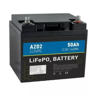Avacom A2D2 baterija LiFePO4 12,8V 50Ah M6 Avacom A2D2 baterija LiFePO4 12,8V 50Ah M6