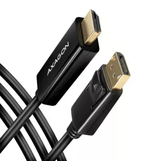 AXAGON RVD-HI20C2, DisplayPort -> HDMI 2.0b reduktor / kabel 1,8 m, 4K/60Hz